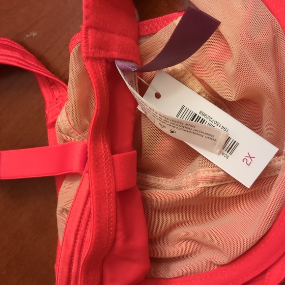 NWOT Adore Me 2X Red Bow Ribbon Underwire Bra - Picture 8 of 8